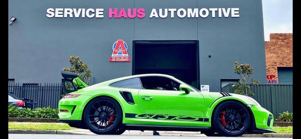 Service Haus Automotive workshop front in Strathfield South